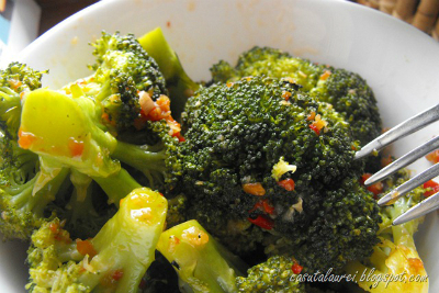 broccoli cu usturoi